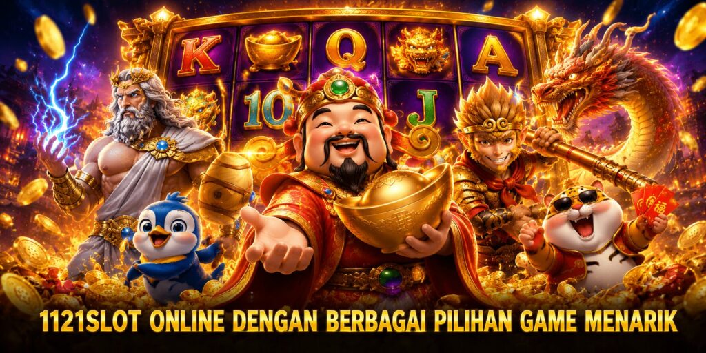 1121SLOT Online dengan Berbagai Pilihan Game Menarik